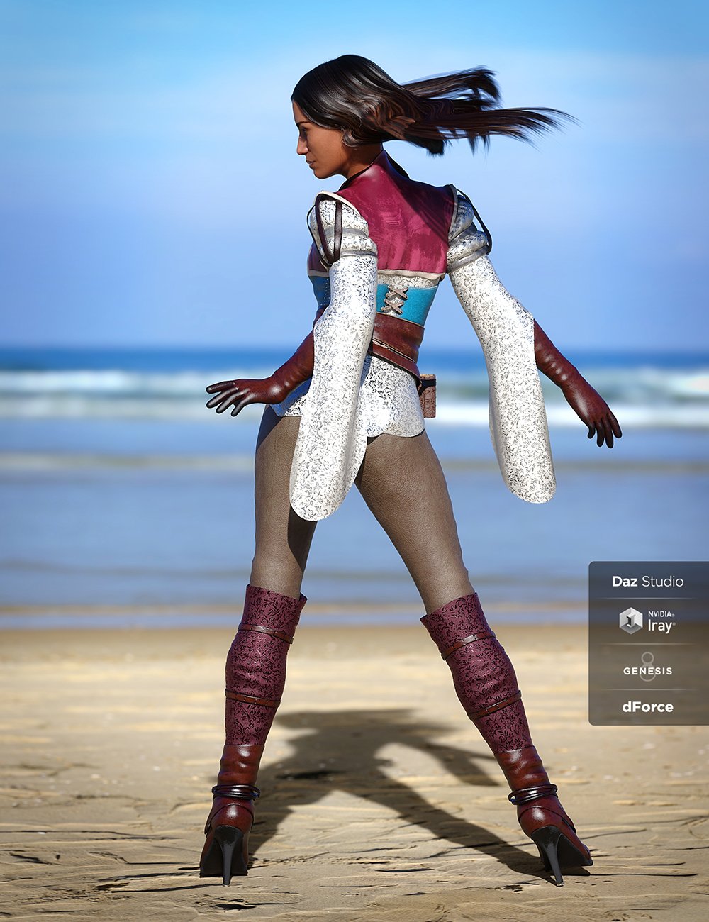 dForce Sparrows Mage Outfit for Genesis 8 Female(s) dForce Sparrows Mage Outfit for Genesis 8 Female(s) by: Barbara BrundonMoonscape GraphicsSade, 3D Models by Daz 3D