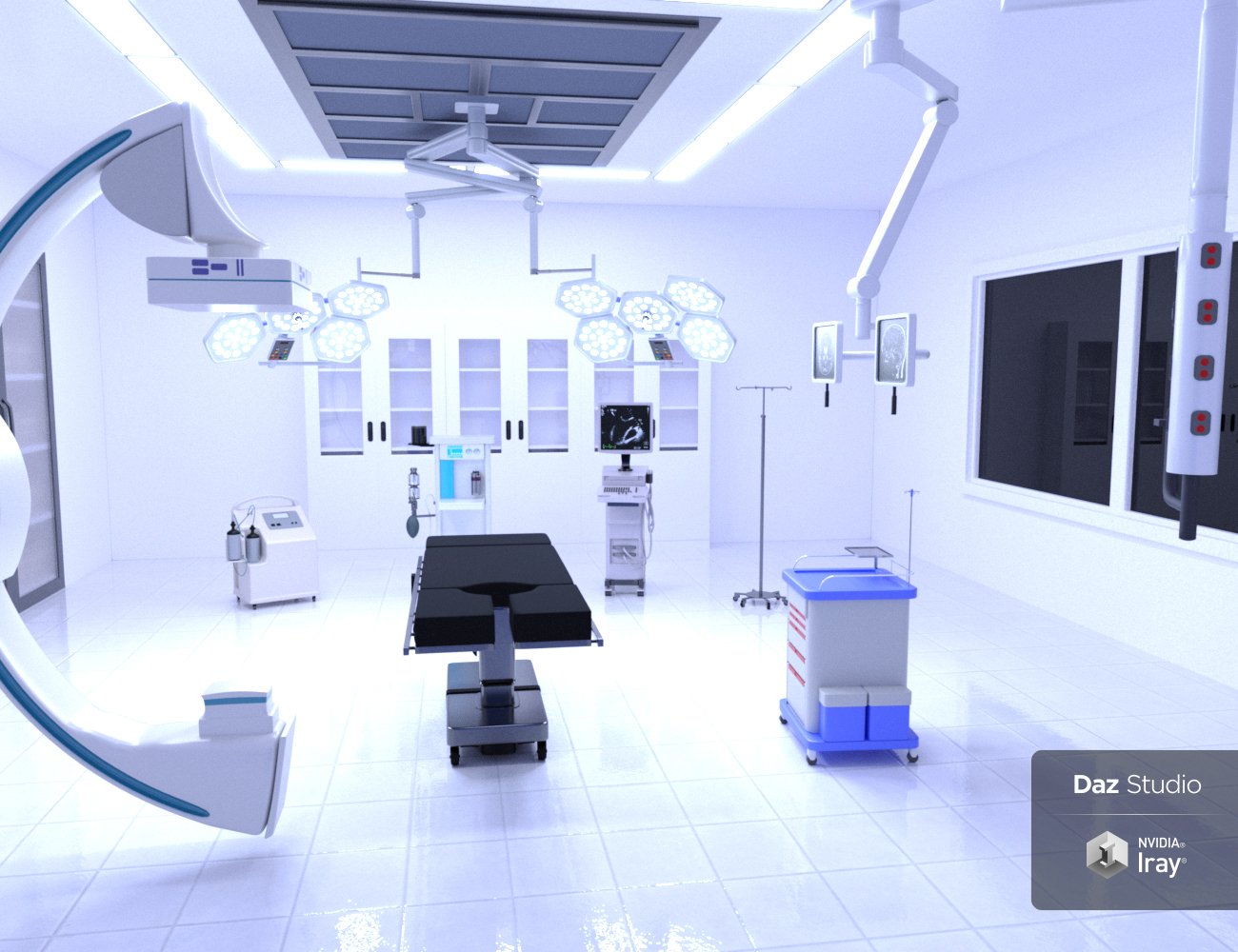 Operation Theater by: Charlie, 3D Models by Daz 3D