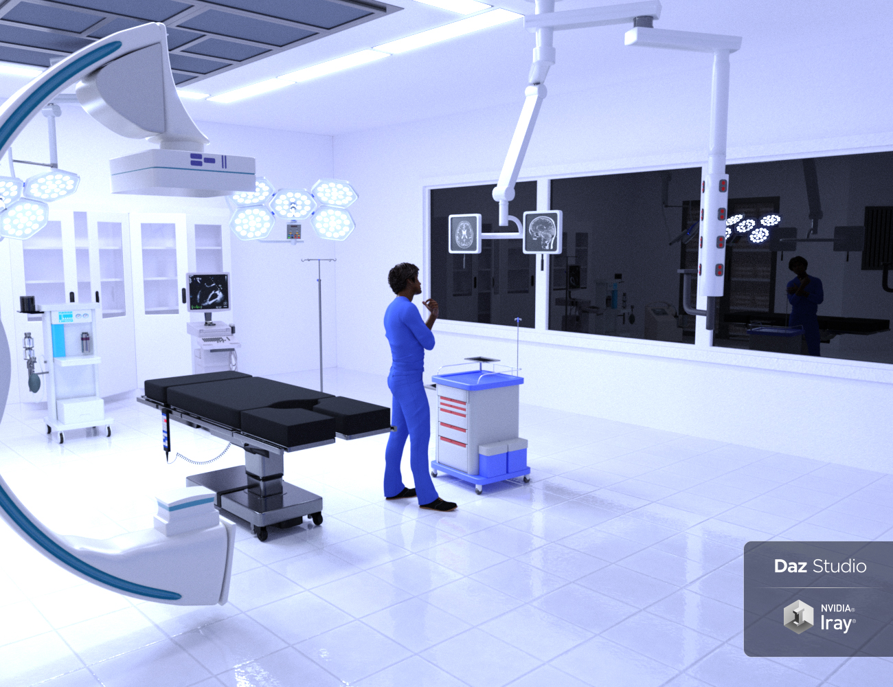 Operation Theater by: Charlie, 3D Models by Daz 3D
