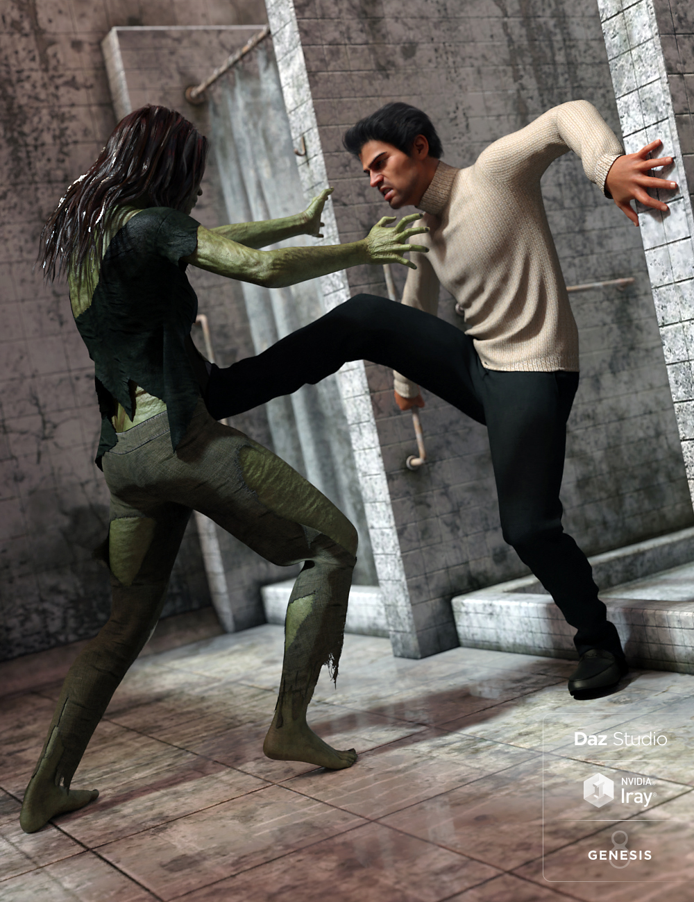 A Zombie Survival Guide for West Park Ablutions A Zombie Survival Guide for West Park Ablutions by: Devon, 3D Models by Daz 3D