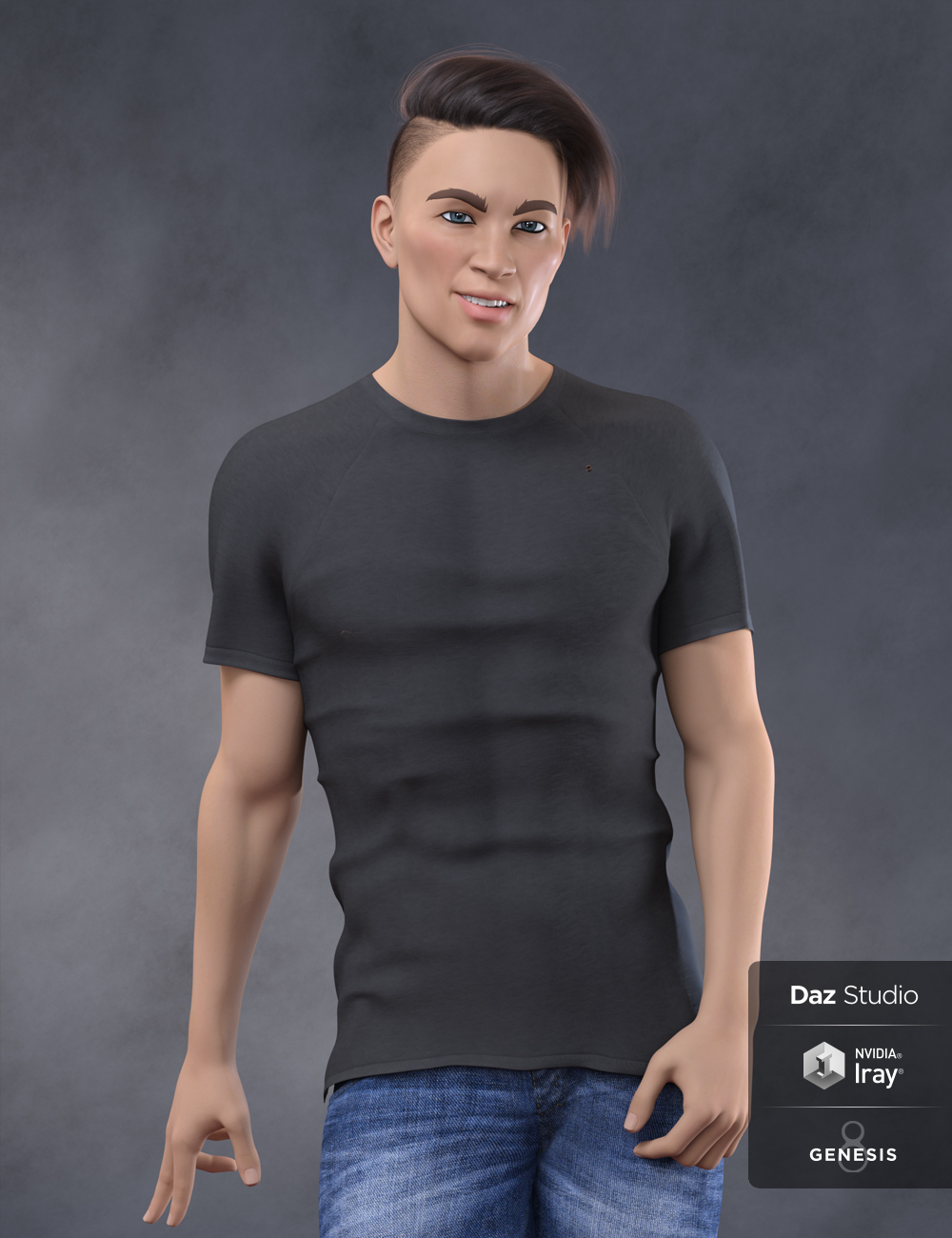 Boyfriend for Genesis 8 Male by: SR3, 3D Models by Daz 3D