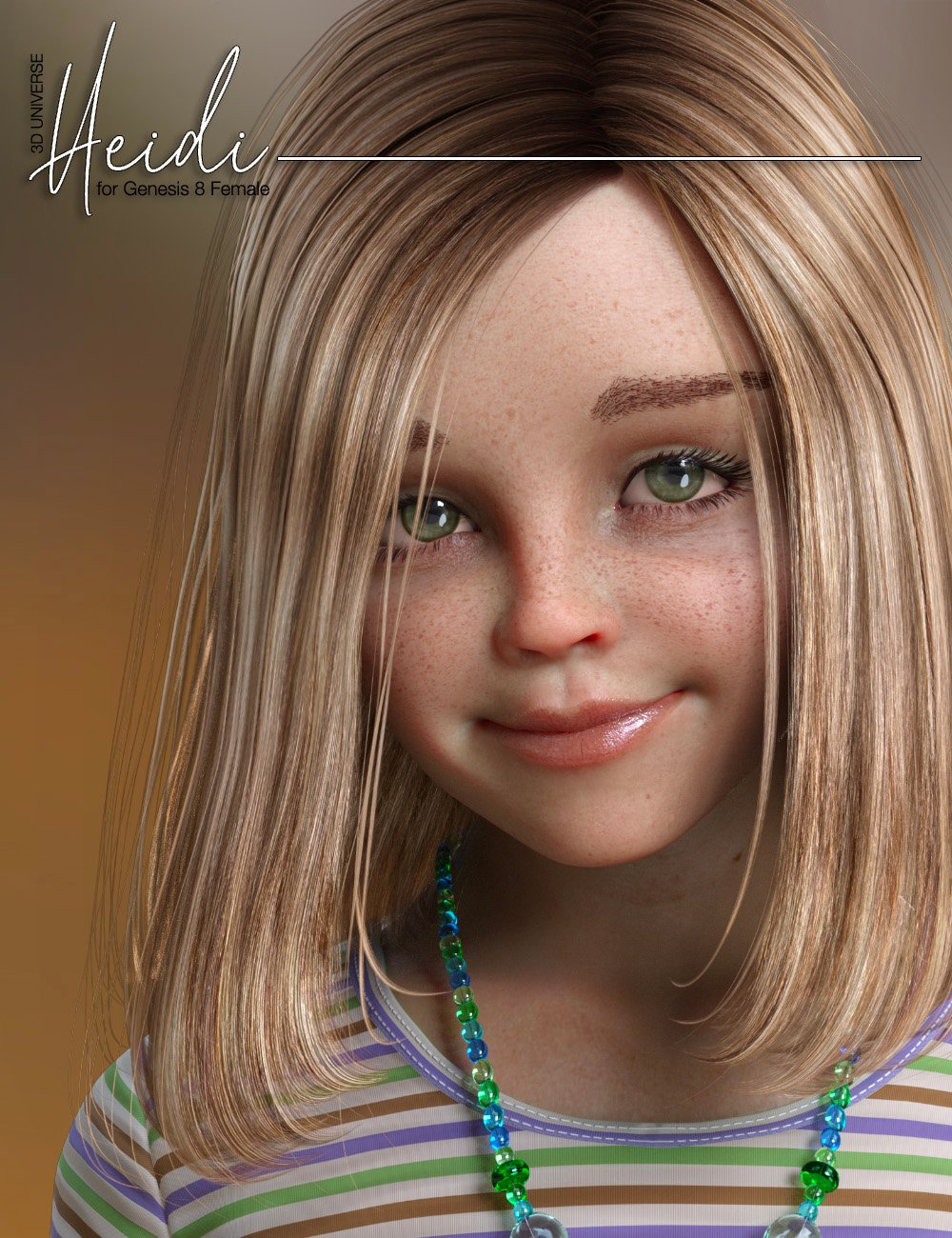 Heidi Bundle for Genesis 8 Female(s) by: 3D Universe, 3D Models by Daz 3D