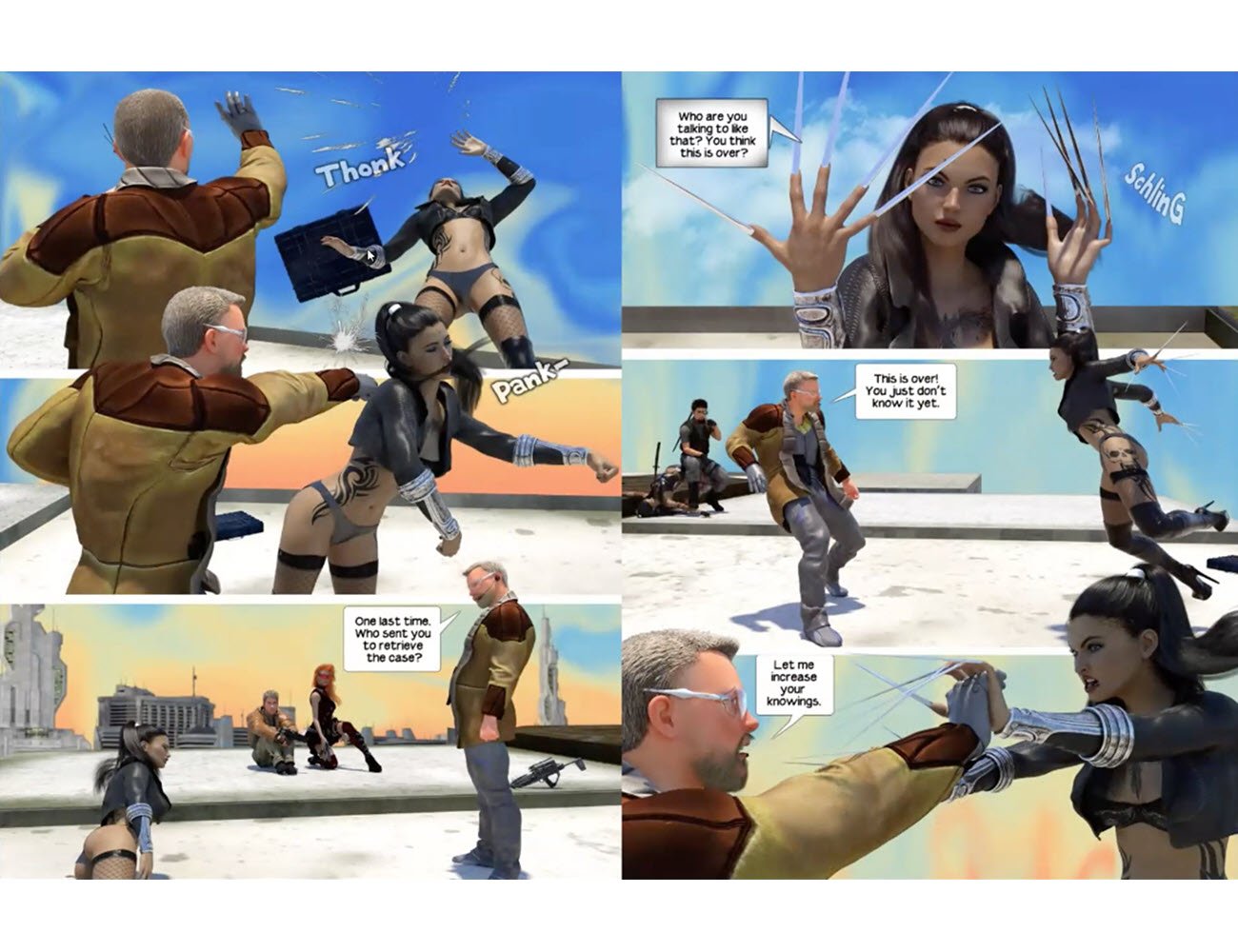 DAZ Studio FIGHT SCENES : The Vital Creative Guide DAZ Studio FIGHT SCENES : The Vital Creative Guide by: Digital Art LiveGriffin Avid, 3D Models by Daz 3D