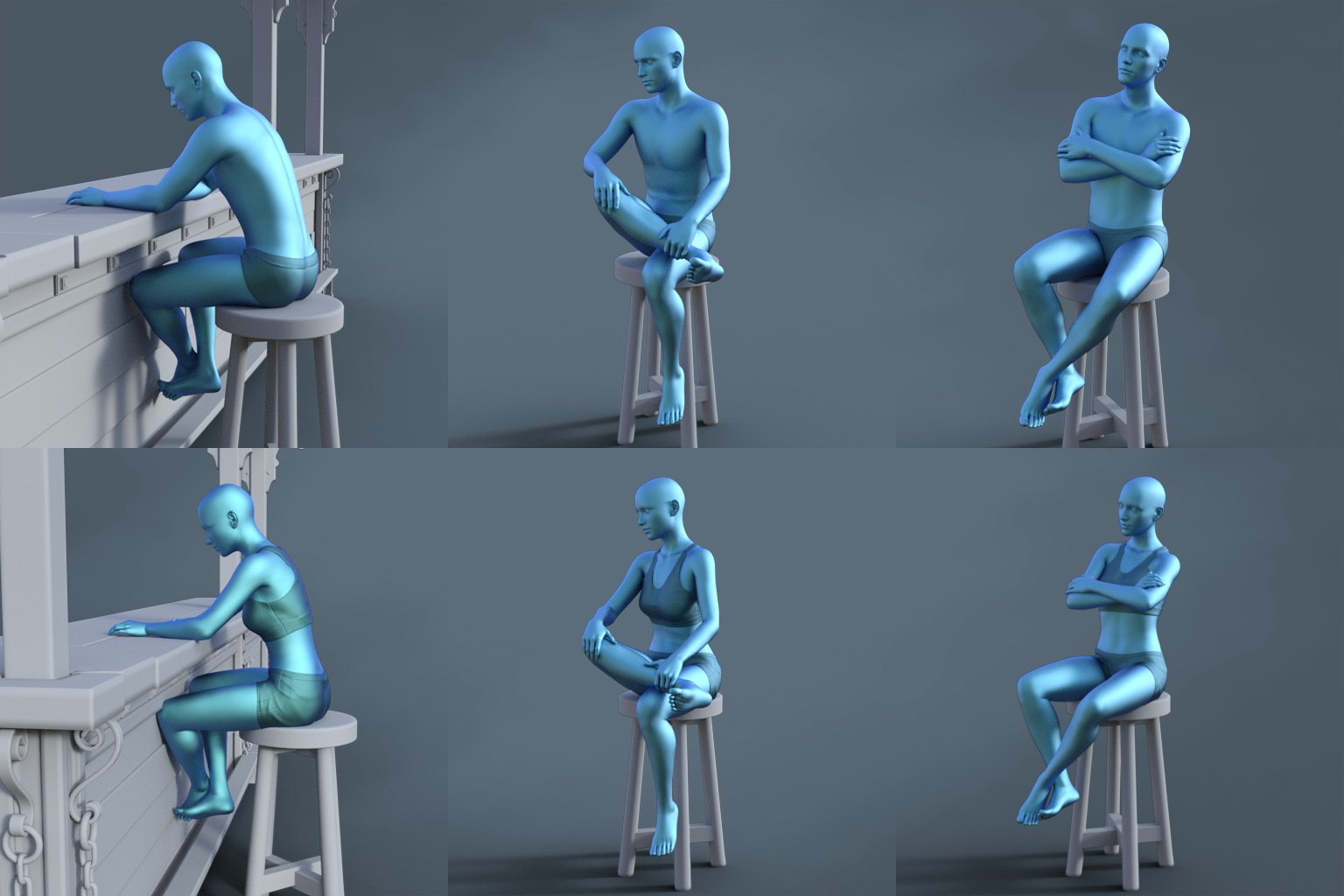 ROG At the Inn Poses ROG At the Inn Poses by: StrangefateRoguey, 3D Models by Daz 3D