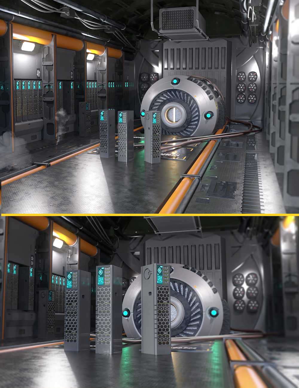 Energon Room by: PerspectX, 3D Models by Daz 3D