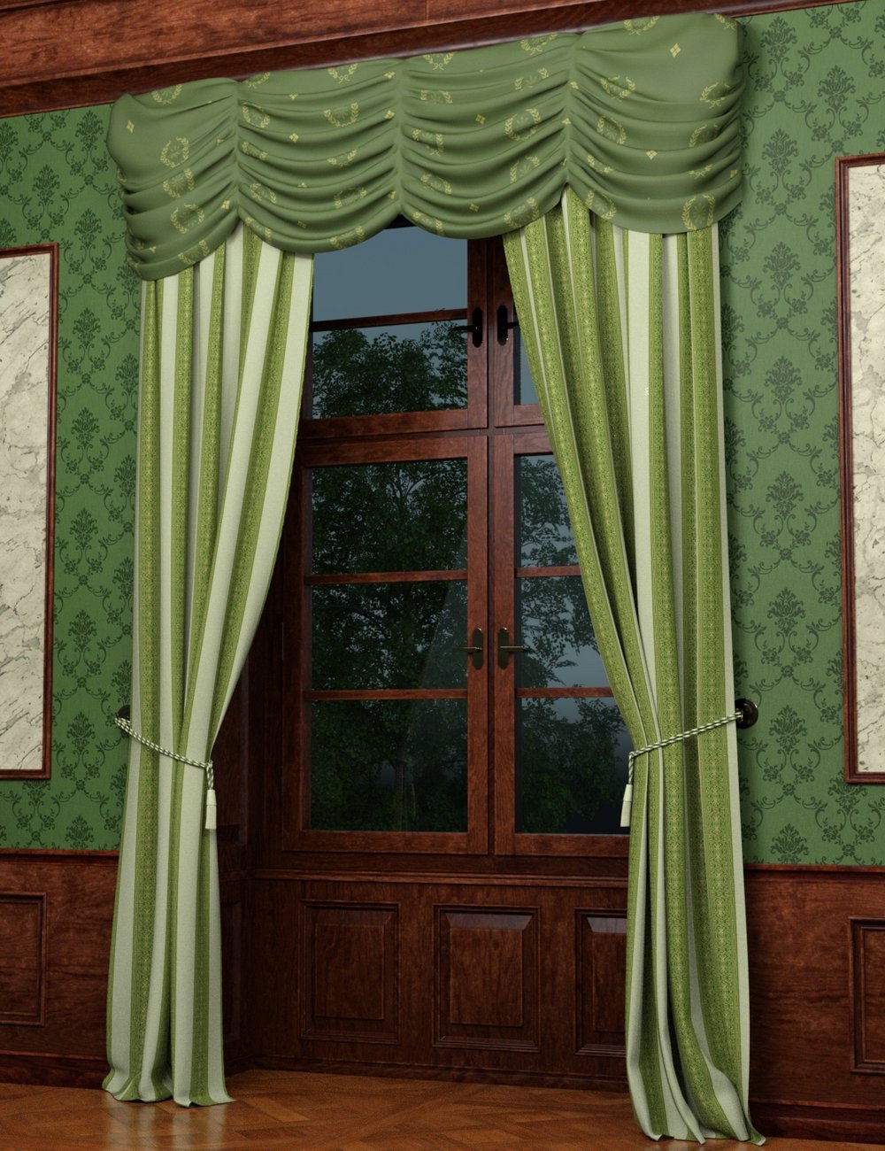 A Touch of Classicism Room by: Goriav, 3D Models by Daz 3D