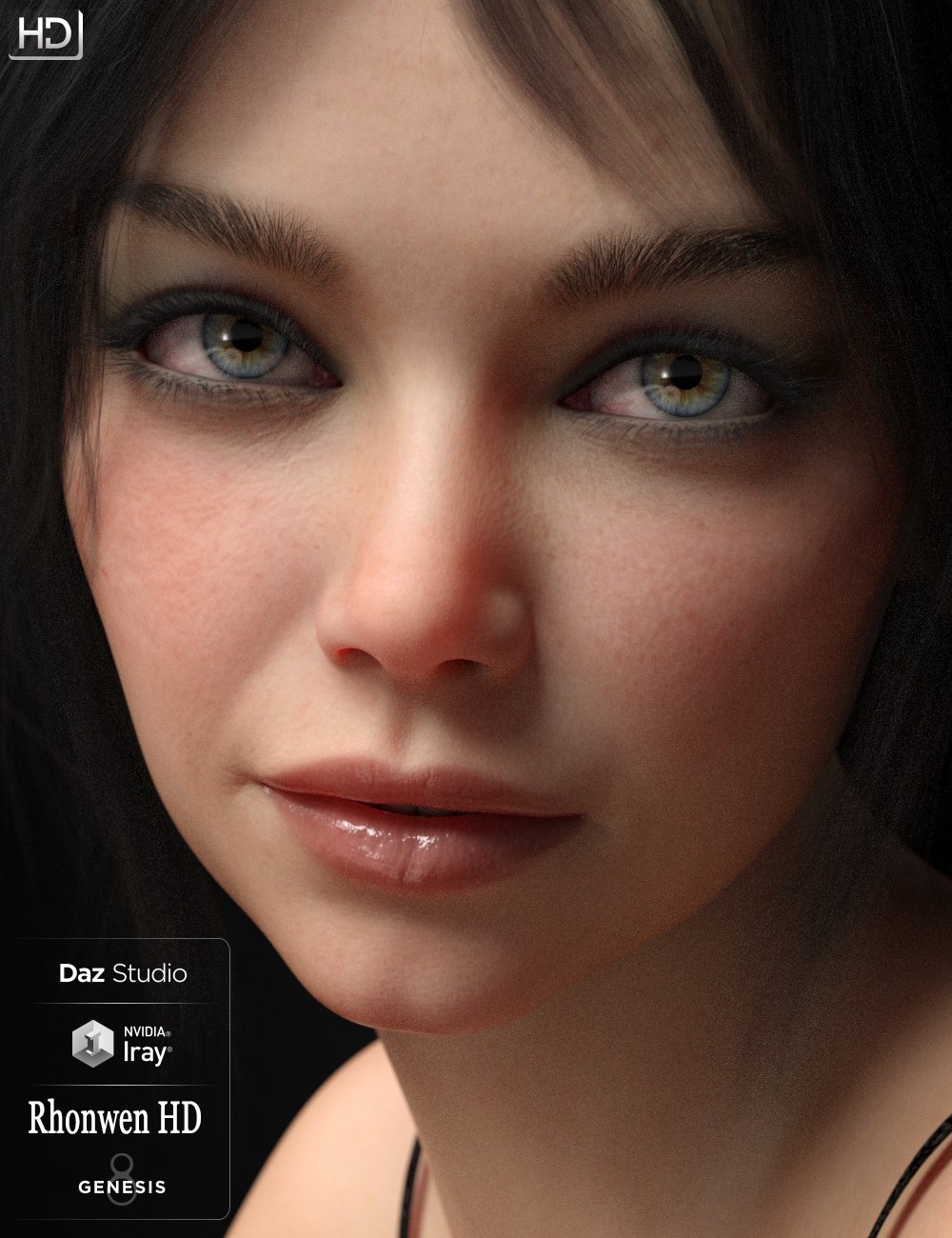 Rhonwen HD For Genesis 8 Female | Daz 3D