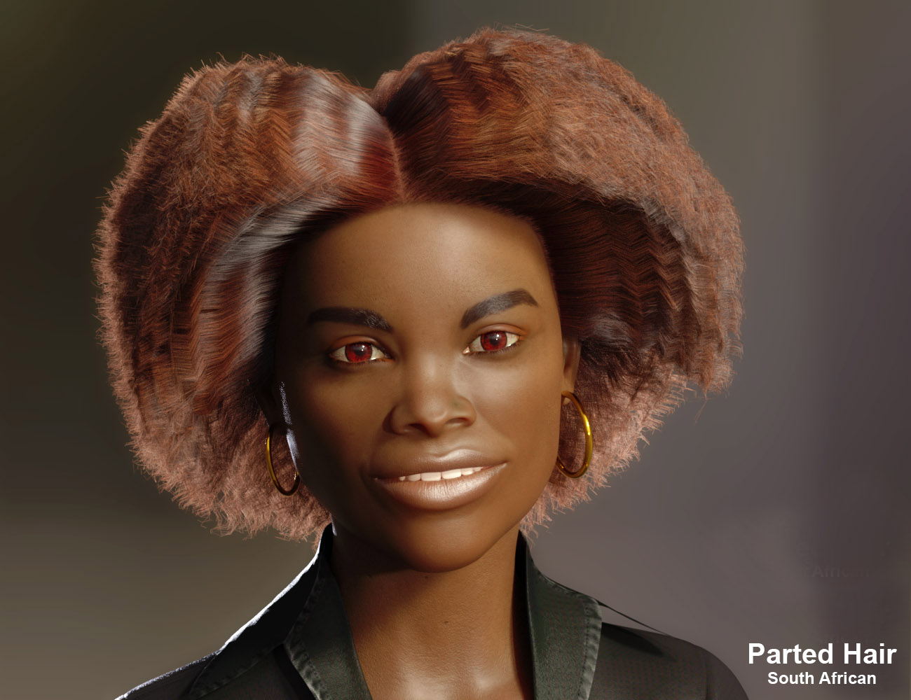 dForce African Hair for Genesis 8 Female by: PhilW, 3D Models by Daz 3D