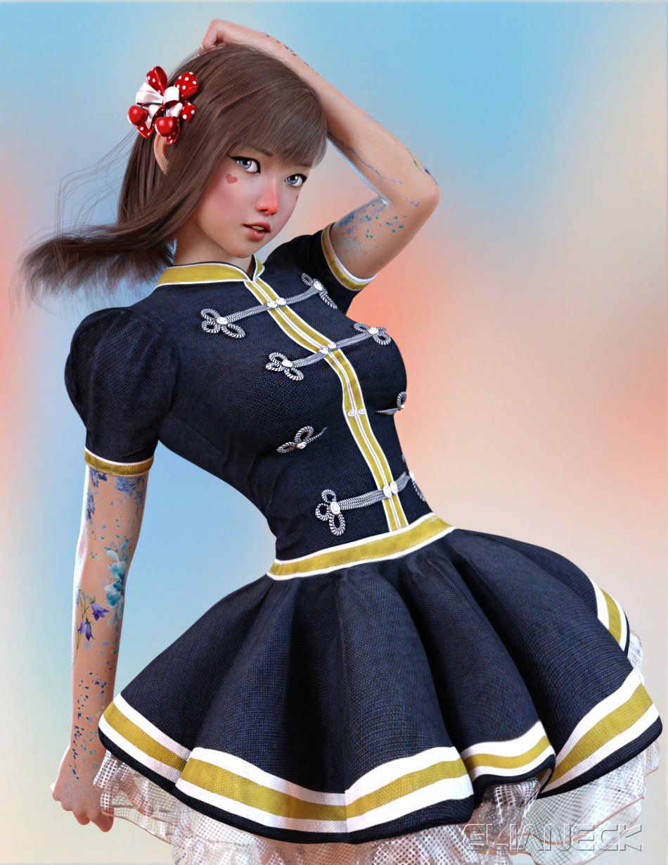 Sisi for Genesis 8 Female Sisi for Genesis 8 Female by: Elianeck, 3D Models by Daz 3D