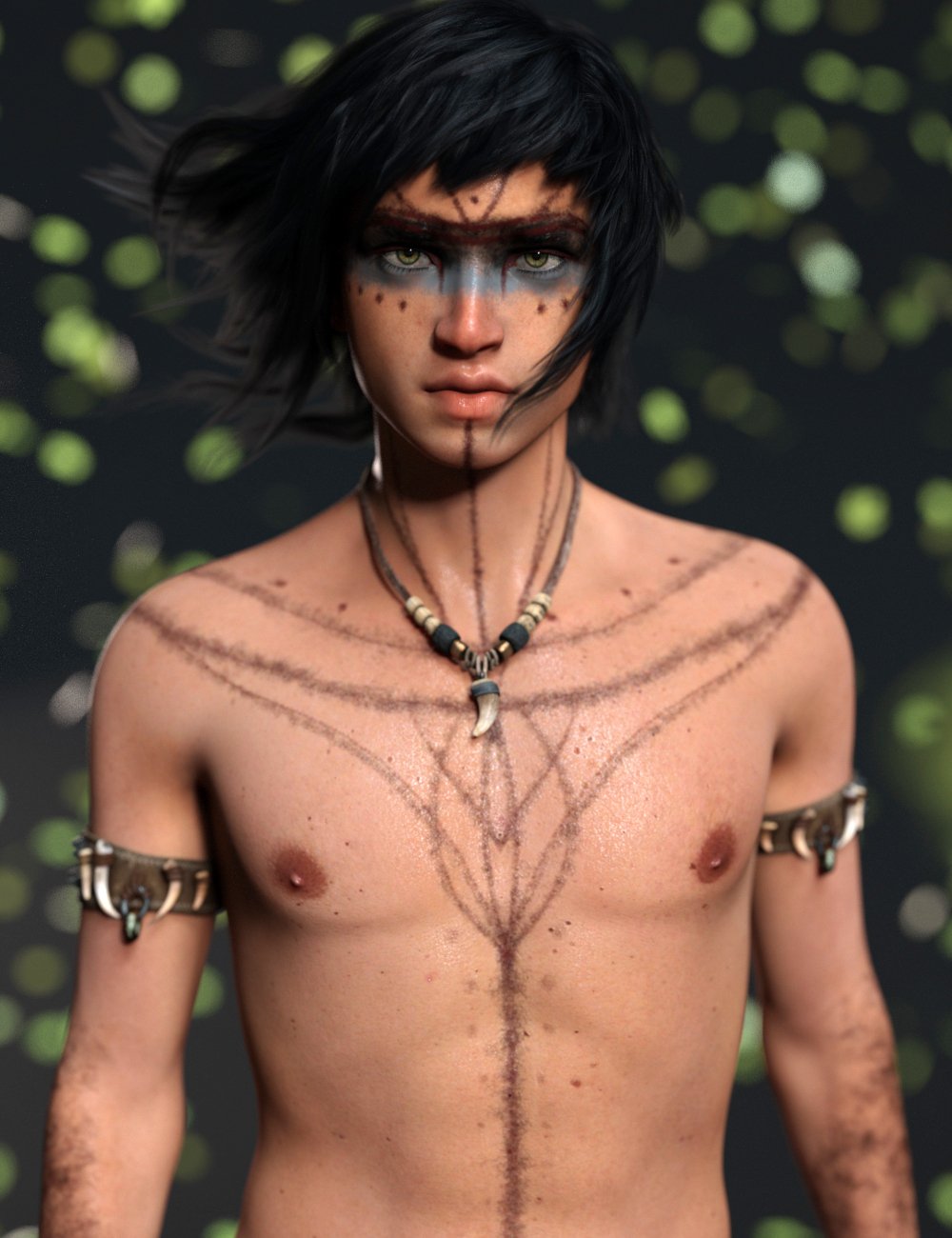 Cato for Genesis 8 Male by: Saiyaness, 3D Models by Daz 3D