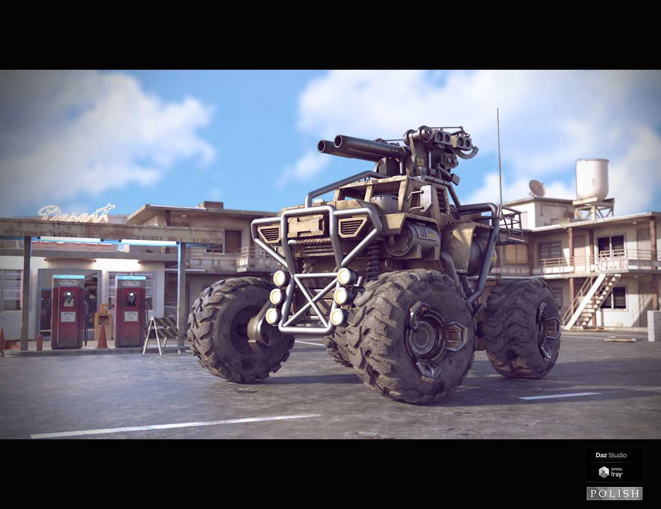 ATT Buggy Vehicle by: Polish, 3D Models by Daz 3D
