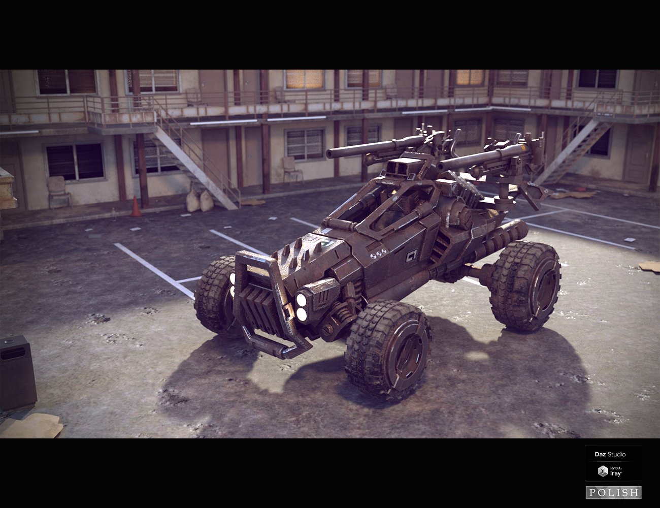 CTT Buggy Vehicle CTT Buggy Vehicle by: Polish, 3D Models by Daz 3D