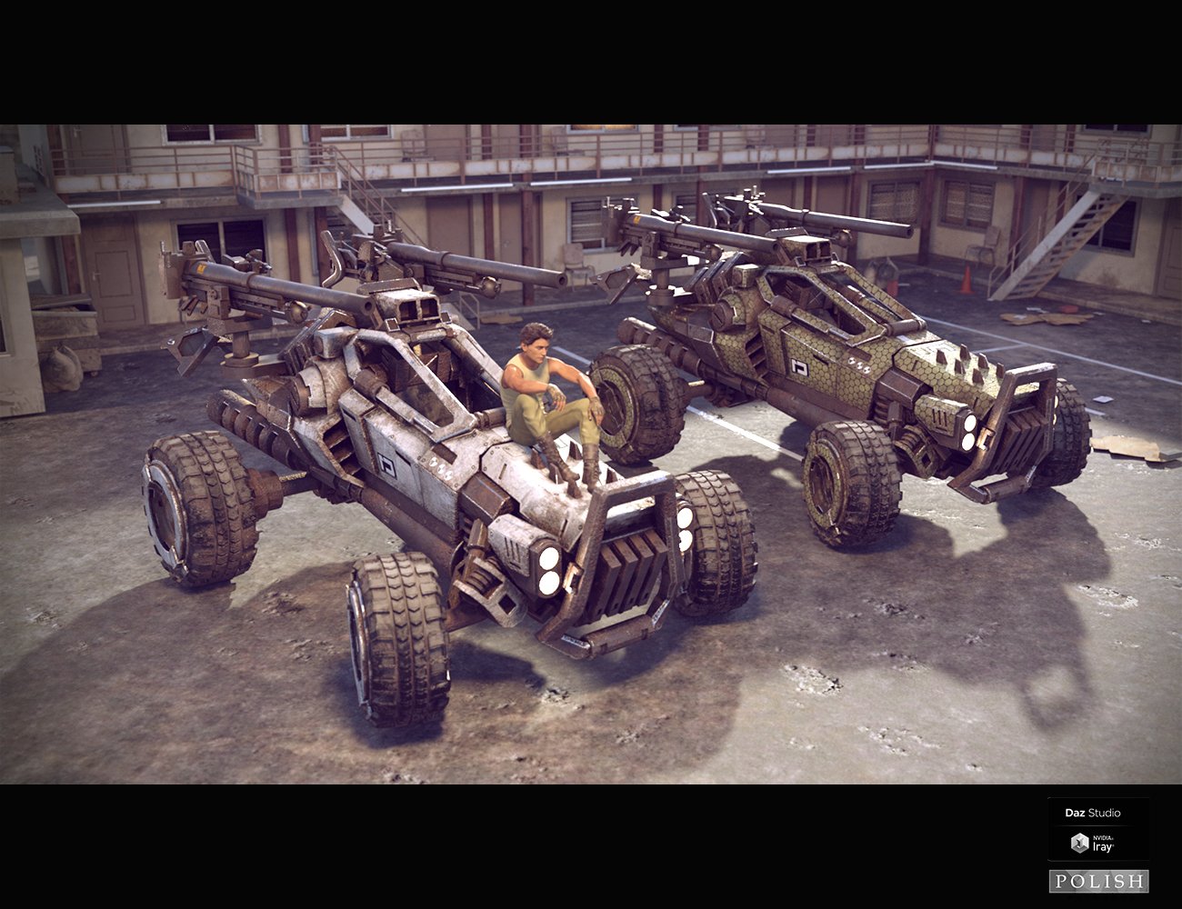 CTT Buggy Vehicle by: Polish, 3D Models by Daz 3D