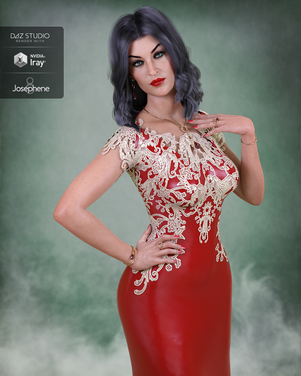 Sabra for Josephene 8 by: TwiztedMetal, 3D Models by Daz 3D