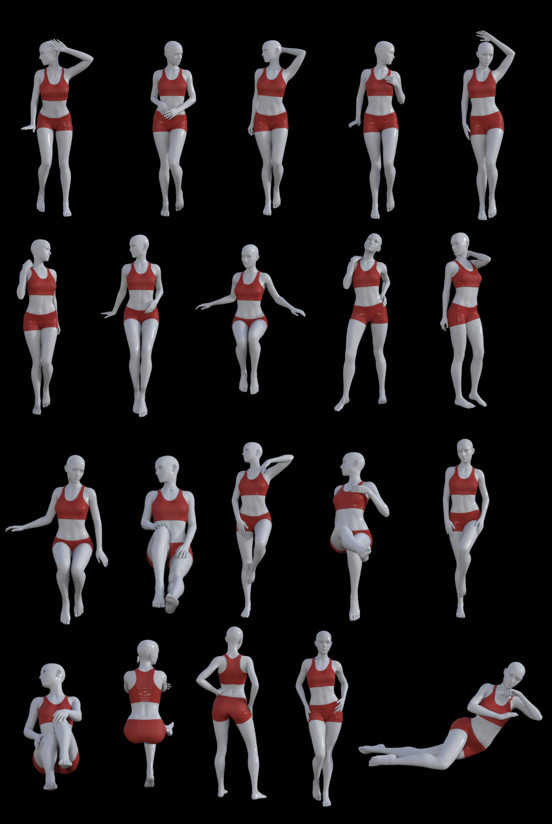 FG European Poses FG European Poses by: Fugazi1968Ironman, 3D Models by Daz 3D