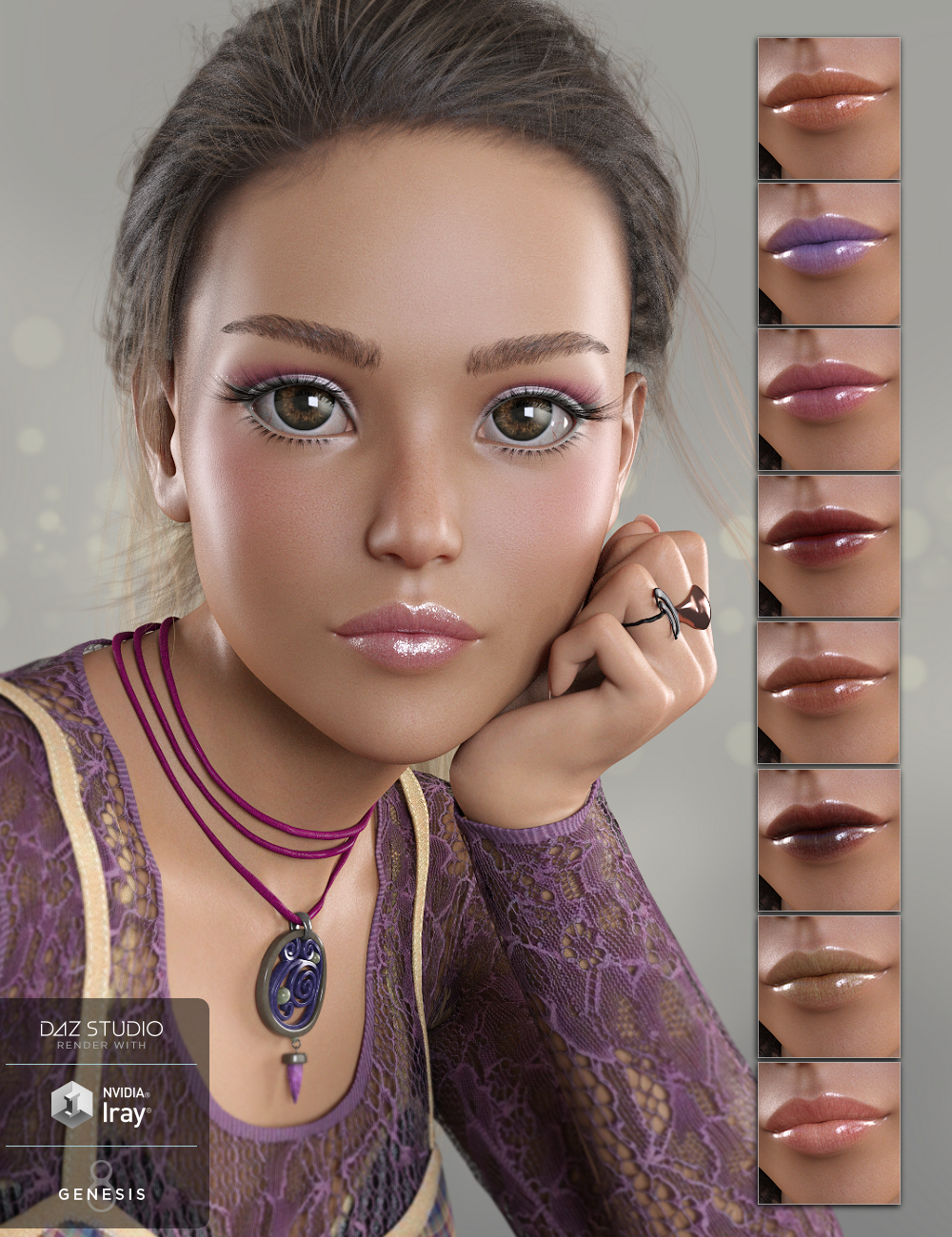 Madhi for Genesis 8 Female by: AdieneJessaii, 3D Models by Daz 3D