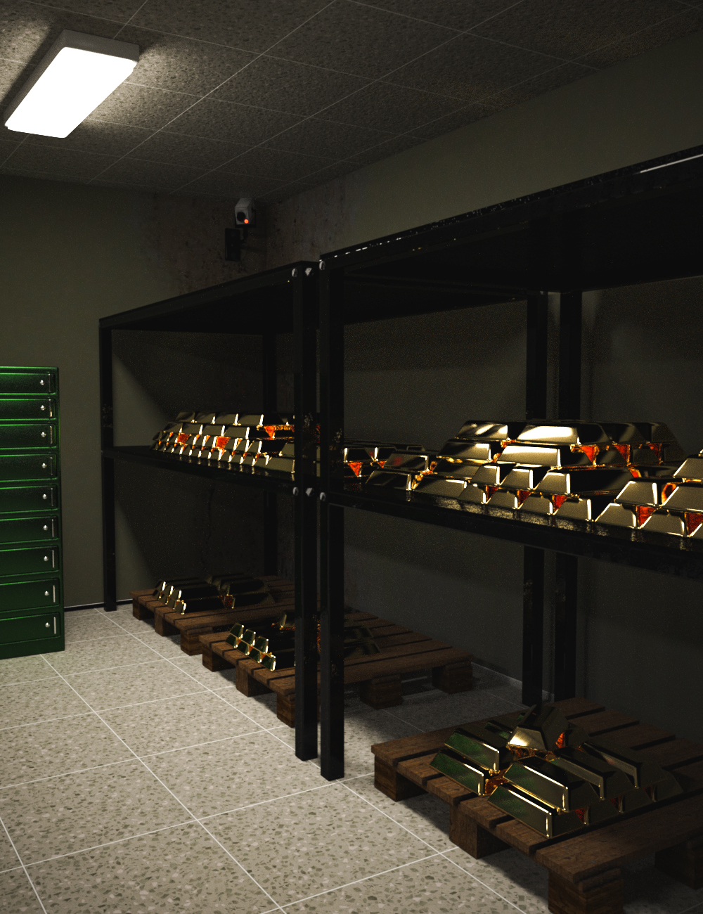 Bank Vault Bank Vault by: Serum, 3D Models by Daz 3D