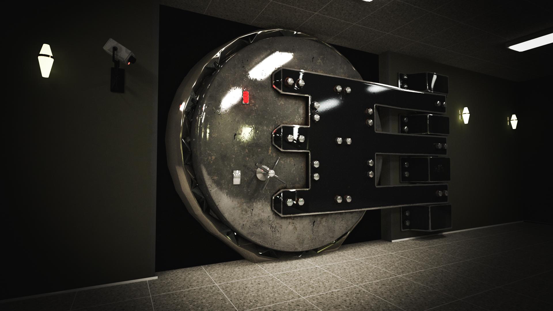 Bank Vault by: Serum, 3D Models by Daz 3D