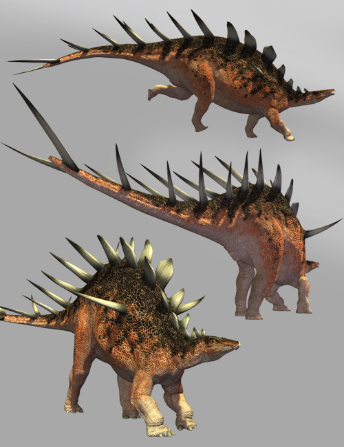 Kentrosaurus by: , 3D Models by Daz 3D