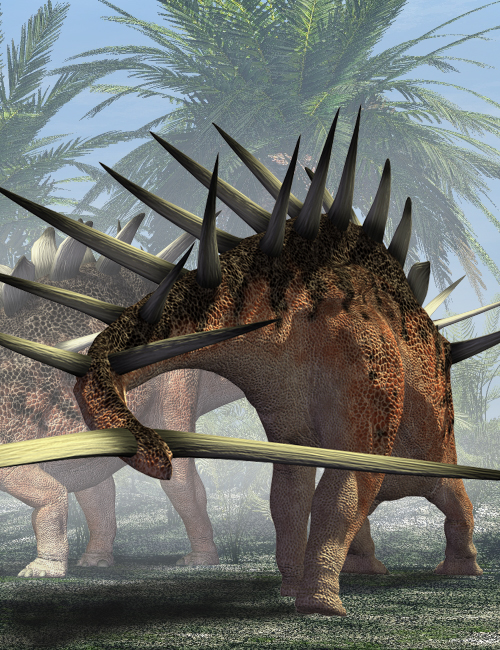 Kentrosaurus by: , 3D Models by Daz 3D