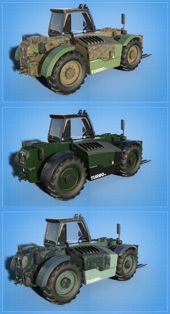 Teleporter Fork Lift Truck Expansion Teleporter Fork Lift Truck Expansion by: ForbiddenWhispers, 3D Models by Daz 3D