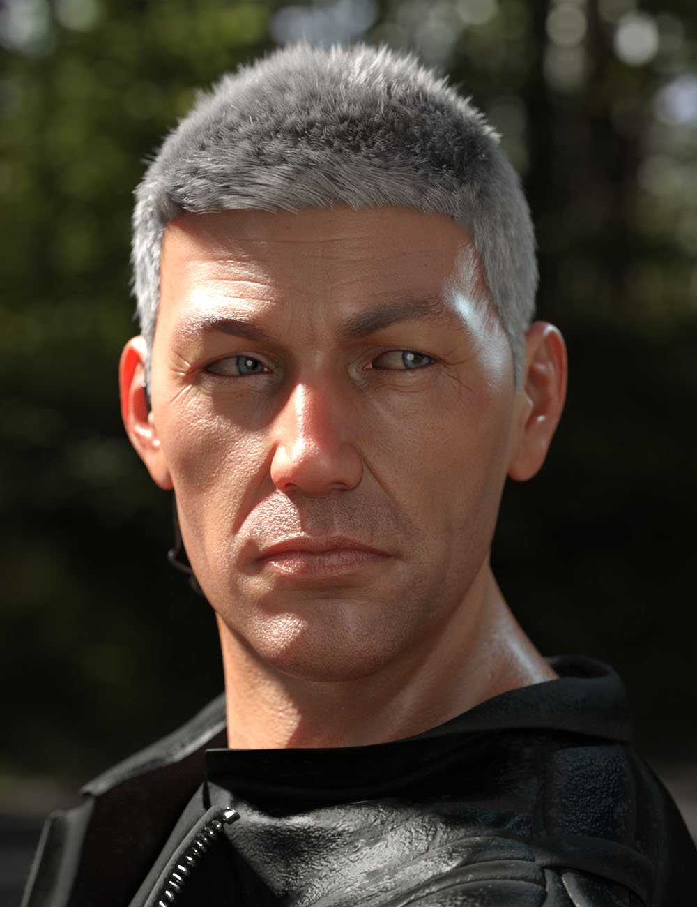 Secret Service Hair for Genesis 8 and Genesis 3 Male(s)