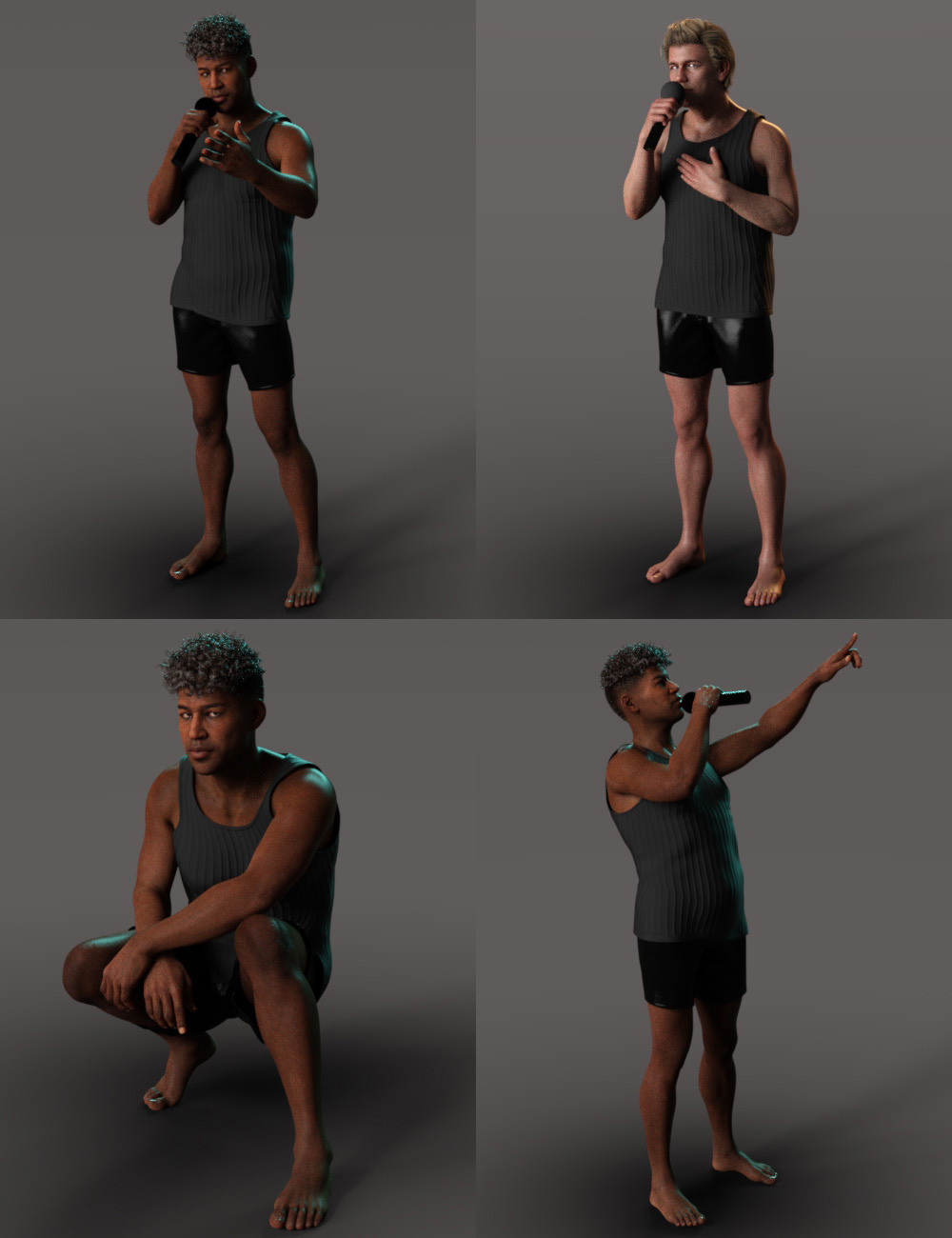 Enduring Icon Poses for Leroy 8 Enduring Icon Poses for Leroy 8 by: AliveSheCried, 3D Models by Daz 3D