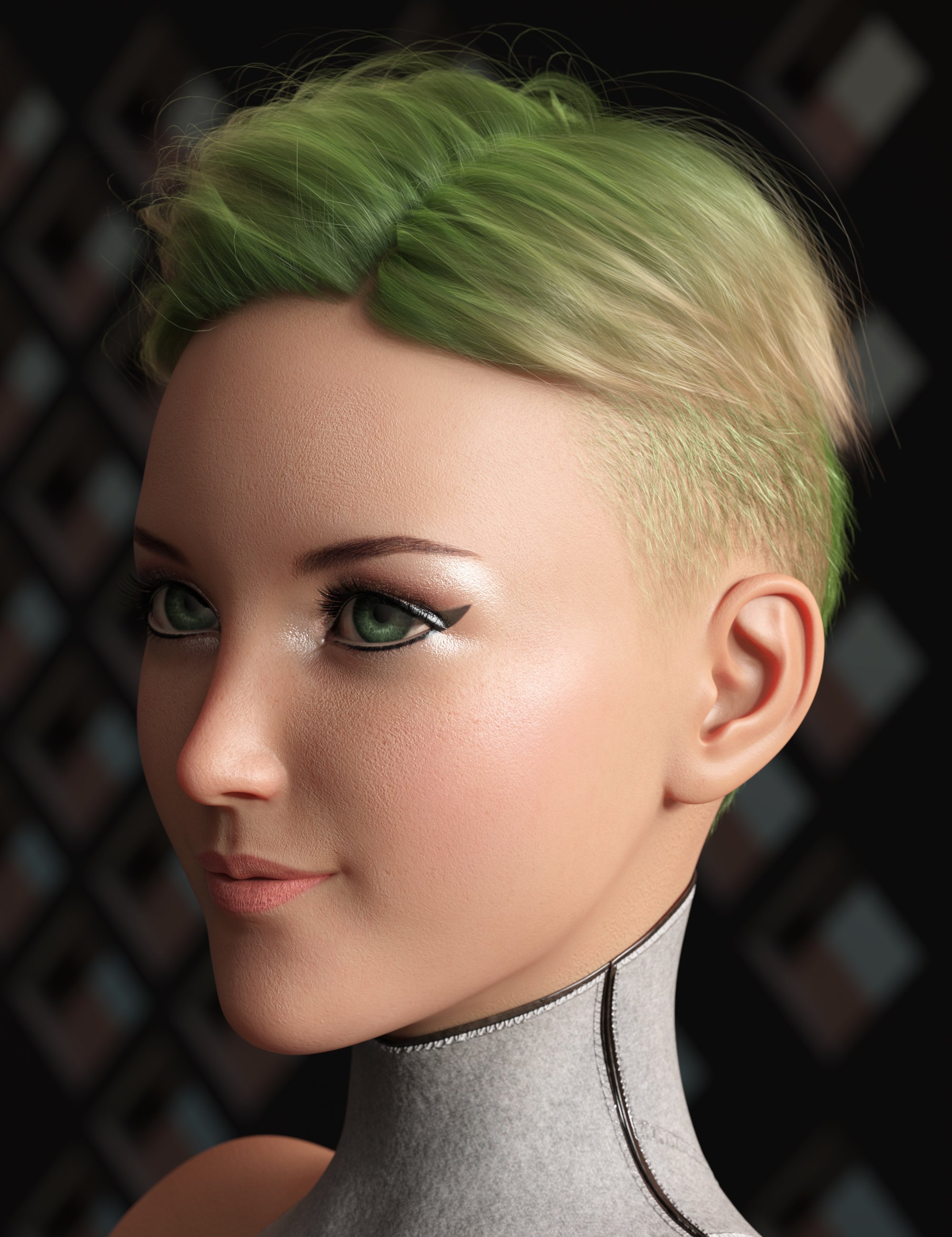 Short Fade Hair for Genesis 3 and 8 Female(s) and Male(s) | Daz 3D