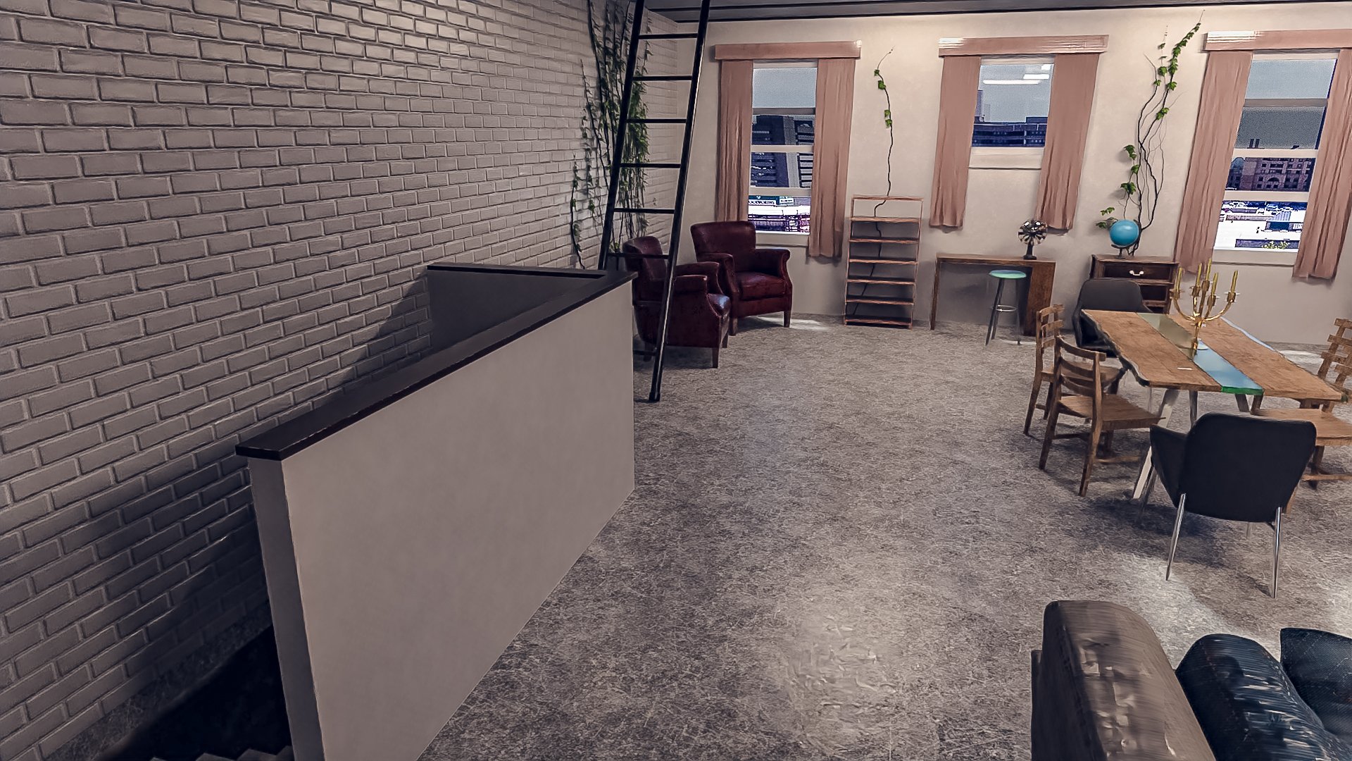 Classic Eco Living Classic Eco Living by: clacydarch3d, 3D Models by Daz 3D