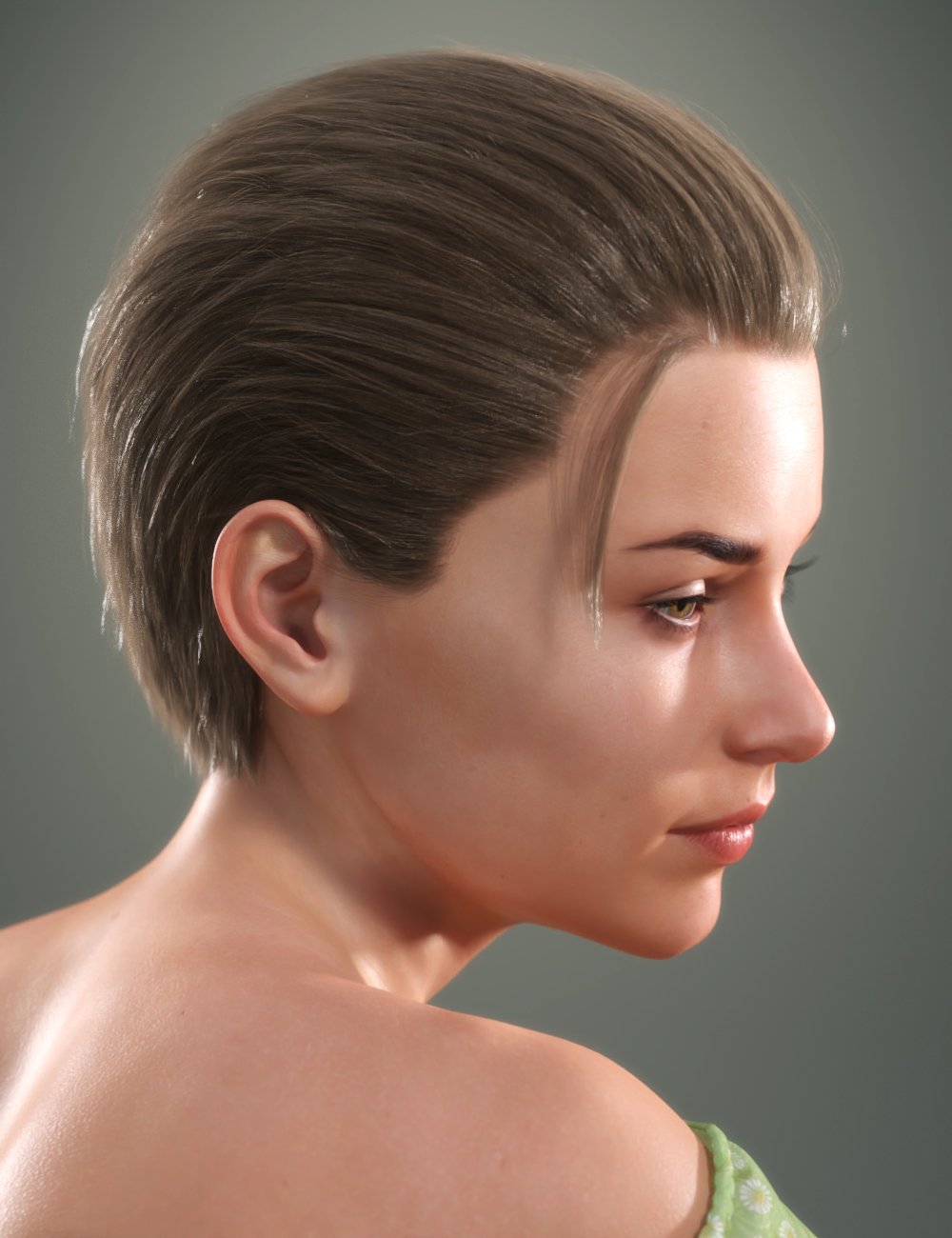 SP Hair 010 for Genesis 3 and 8 Female(s) by: Sarah Payne, 3D Models by Daz 3D
