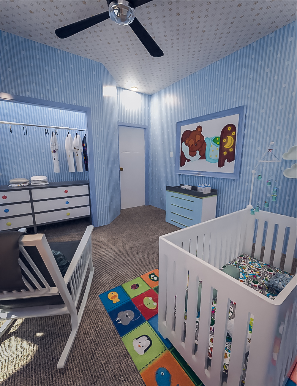 TS Nursery Room by: Tesla3dCorp, 3D Models by Daz 3D
