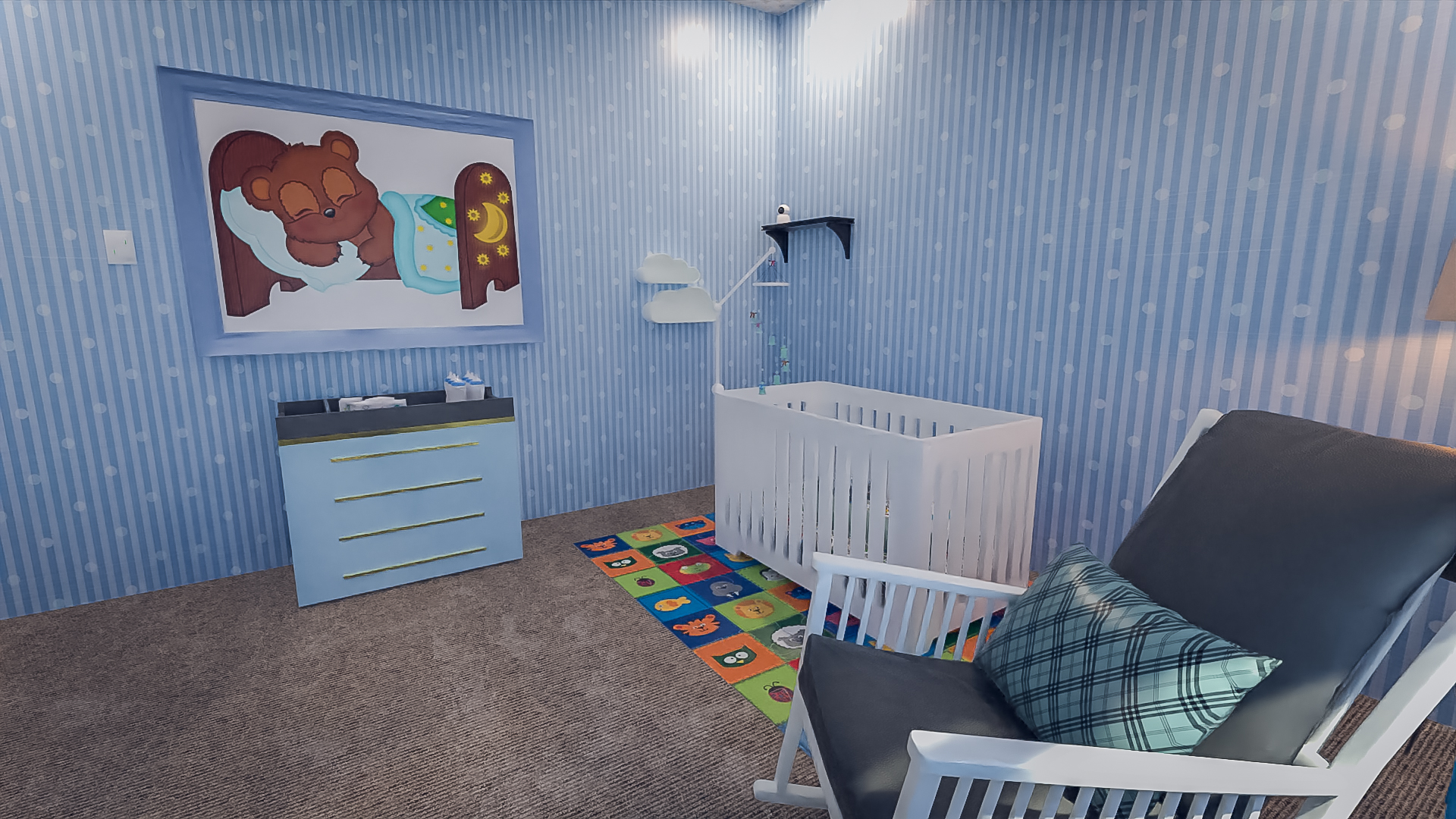 TS Nursery Room by: Tesla3dCorp, 3D Models by Daz 3D