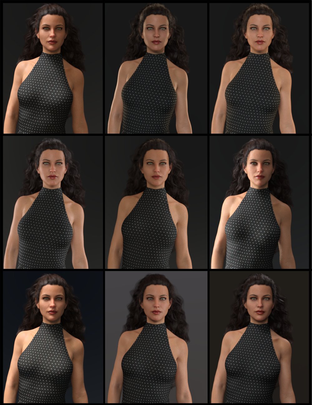 Easy Portraits - Light Presets by: Khory, 3D Models by Daz 3D