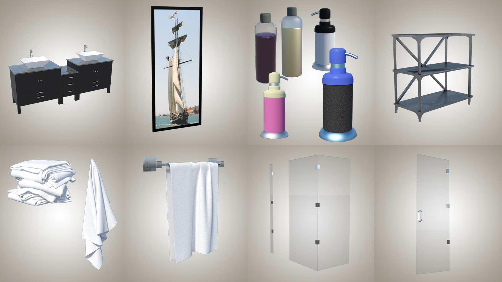 Regatta Bathroom by: kubramatic, 3D Models by Daz 3D