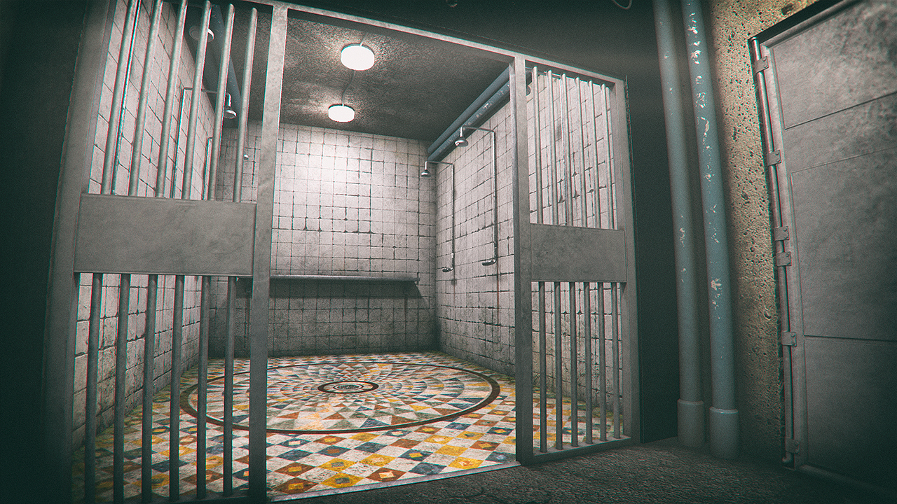 Old Prison Cells by: Mely3D, 3D Models by Daz 3D