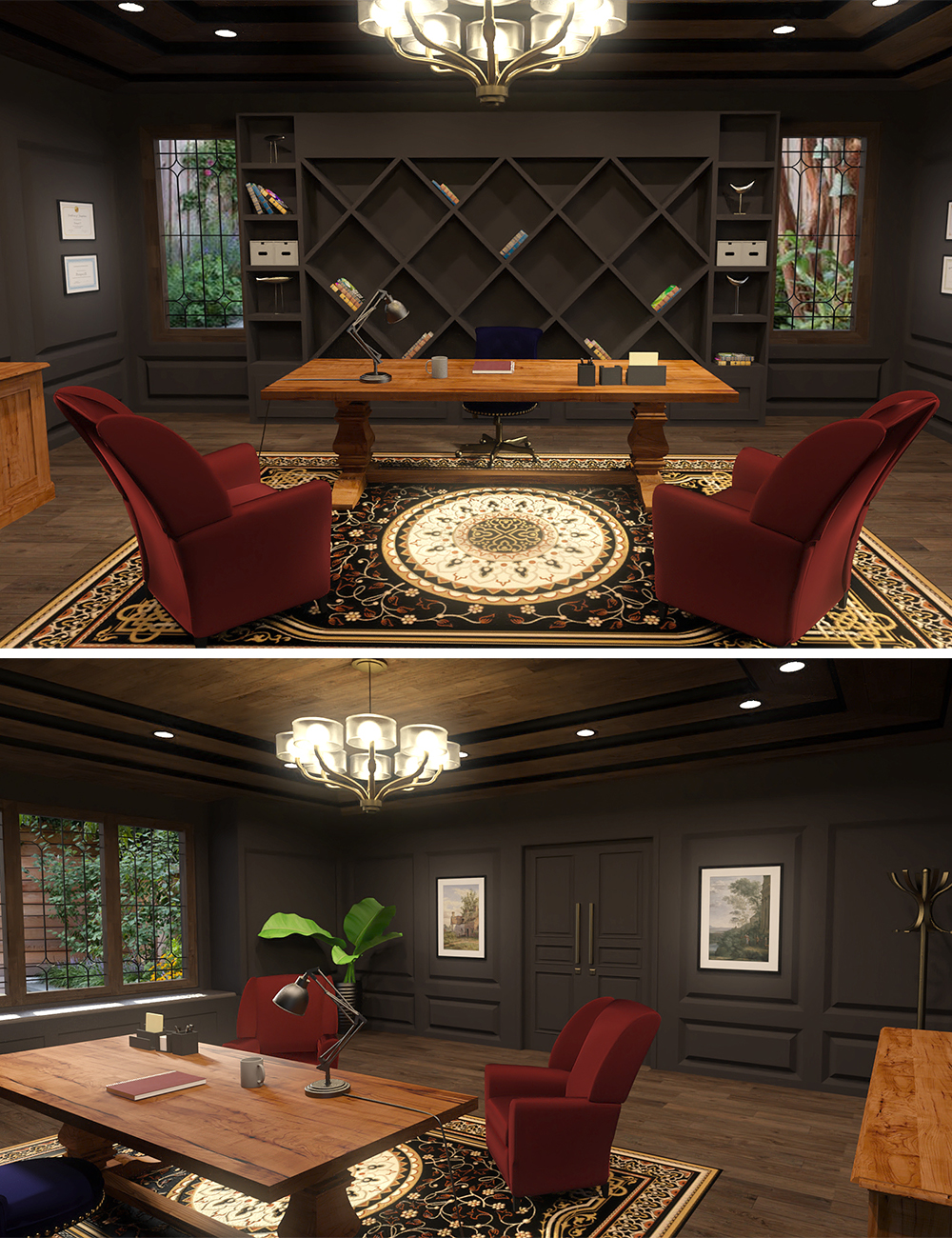 Executive Office by: PerspectX, 3D Models by Daz 3D