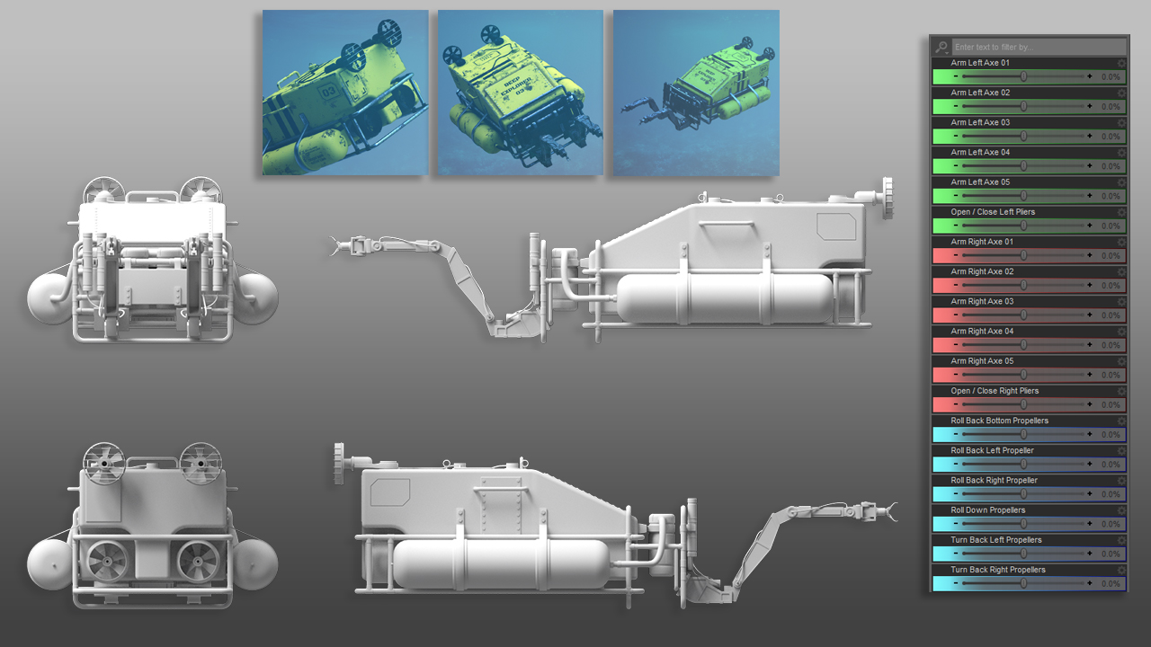Deep Sea Explorer Deep Sea Explorer by: Mely3D, 3D Models by Daz 3D