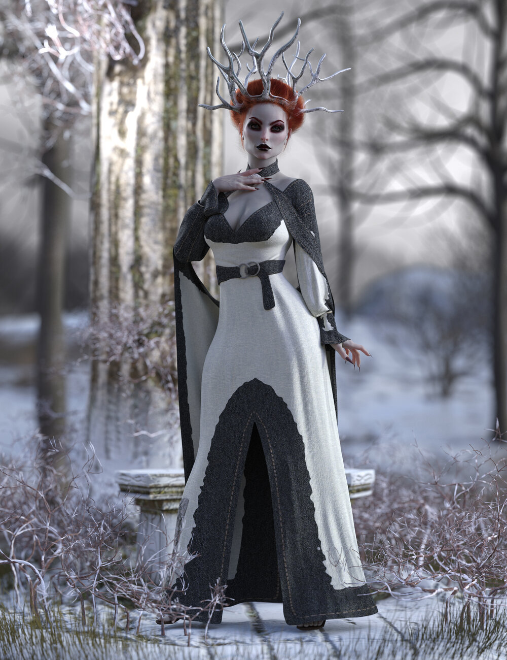 dForce Seasons Maiden Outfit for Genesis 8 Female dForce Seasons Maiden Outfit for Genesis 8 Female by: Sixus1 Media, 3D Models by Daz 3D