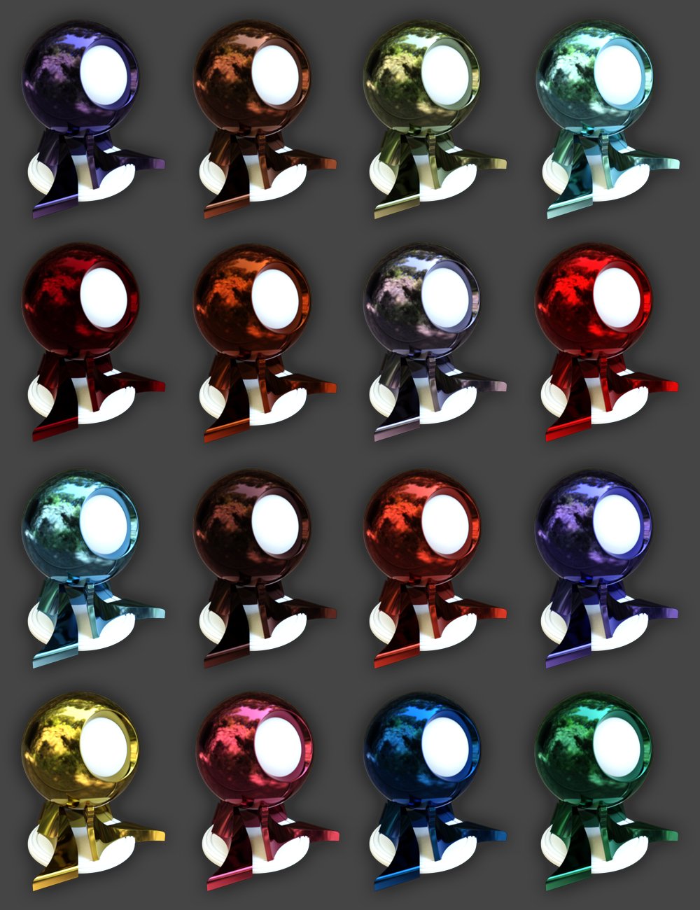 Pretty Foil Iray Shaders by: JGreenlees, 3D Models by Daz 3D