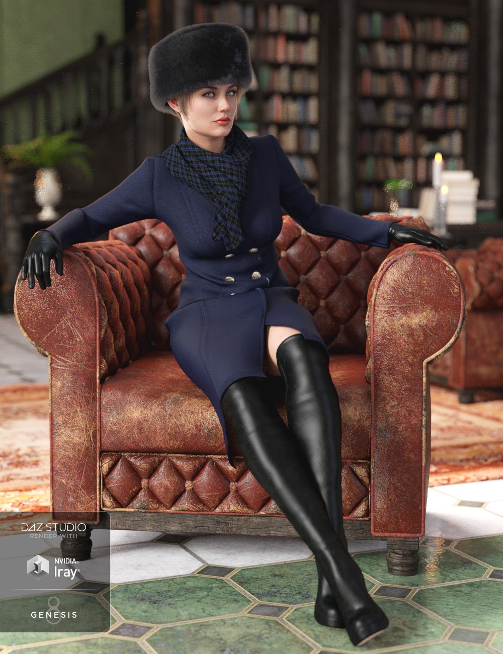 dForce Incognito Outfit Textures by: Anna Benjamin, 3D Models by Daz 3D
