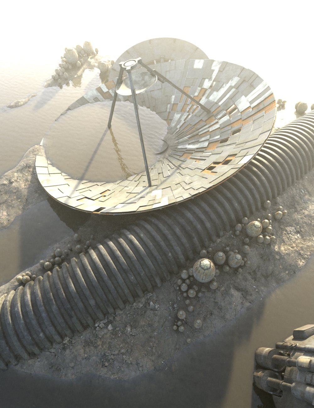 Sci-Fi Debris Field by: Tim Payne, 3D Models by Daz 3D