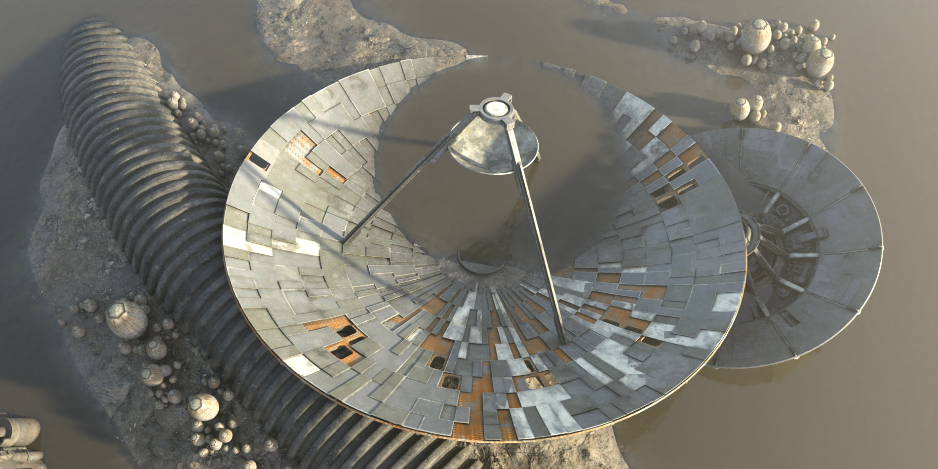 Sci-Fi Debris Field by: Tim Payne, 3D Models by Daz 3D