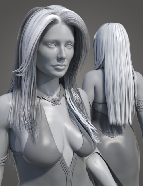 Ethereal Goddess Hair for Genesis 8 Female(s) by: , 3D Models by Daz 3D