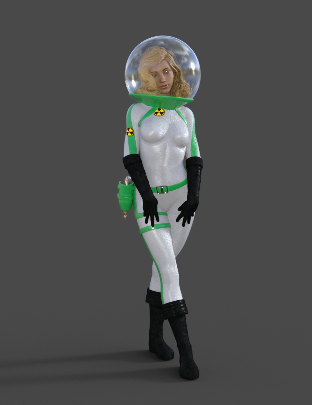 Sci-Fi Retro Space Suit for Genesis 8 Female(s) by: AcharyaPolina, 3D Models by Daz 3D