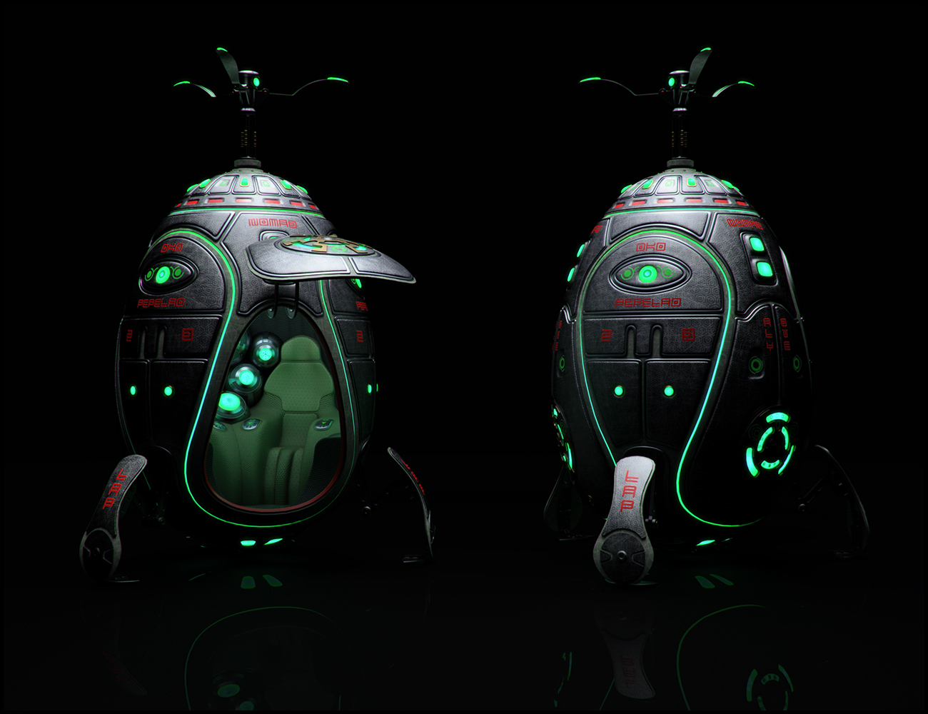 Nomad Module 2 Iray Addon Nomad Module 2 Iray Addon by: , 3D Models by Daz 3D