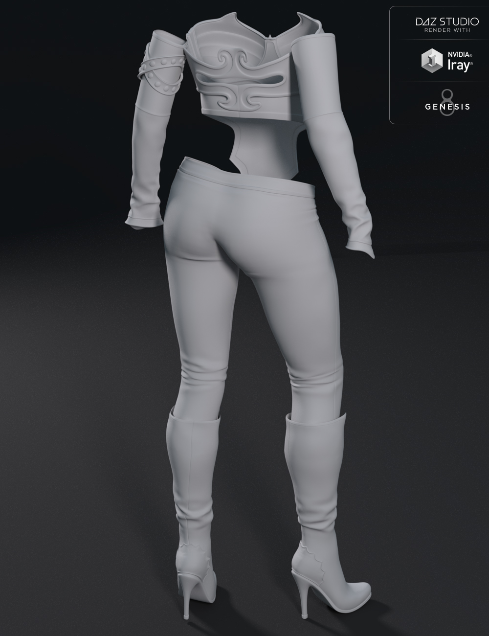 Storm Chaser Outfit for Genesis 8 Female(s) by: 4blueyes, 3D Models by Daz 3D