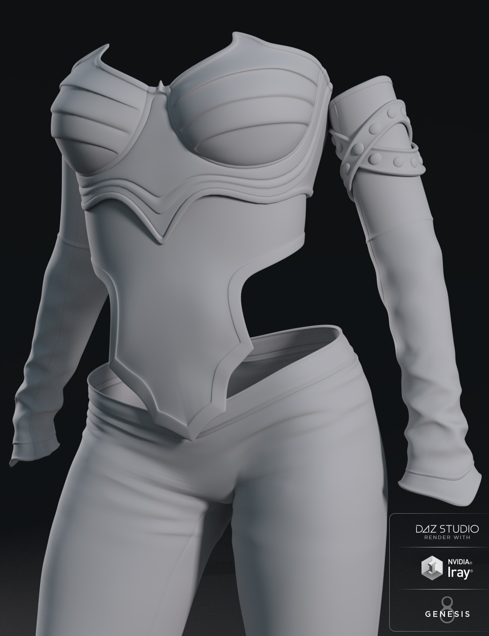 Storm Chaser Outfit for Genesis 8 Female(s) by: 4blueyes, 3D Models by Daz 3D
