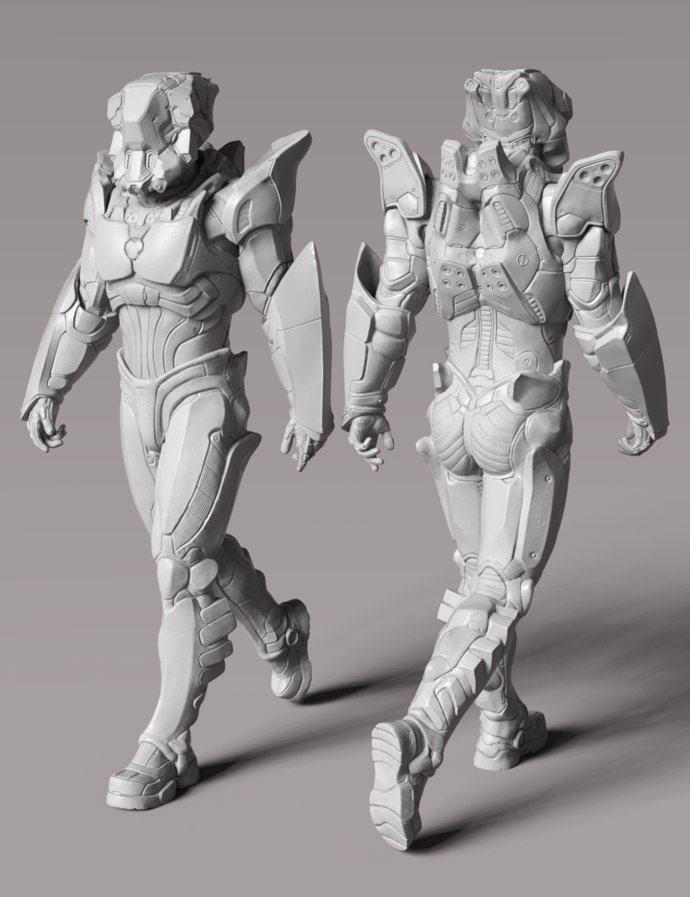A.N.T.S. Armored Nano Tech Suit for Genesis 8 Male(s) by: Dajenksta, 3D Models by Daz 3D