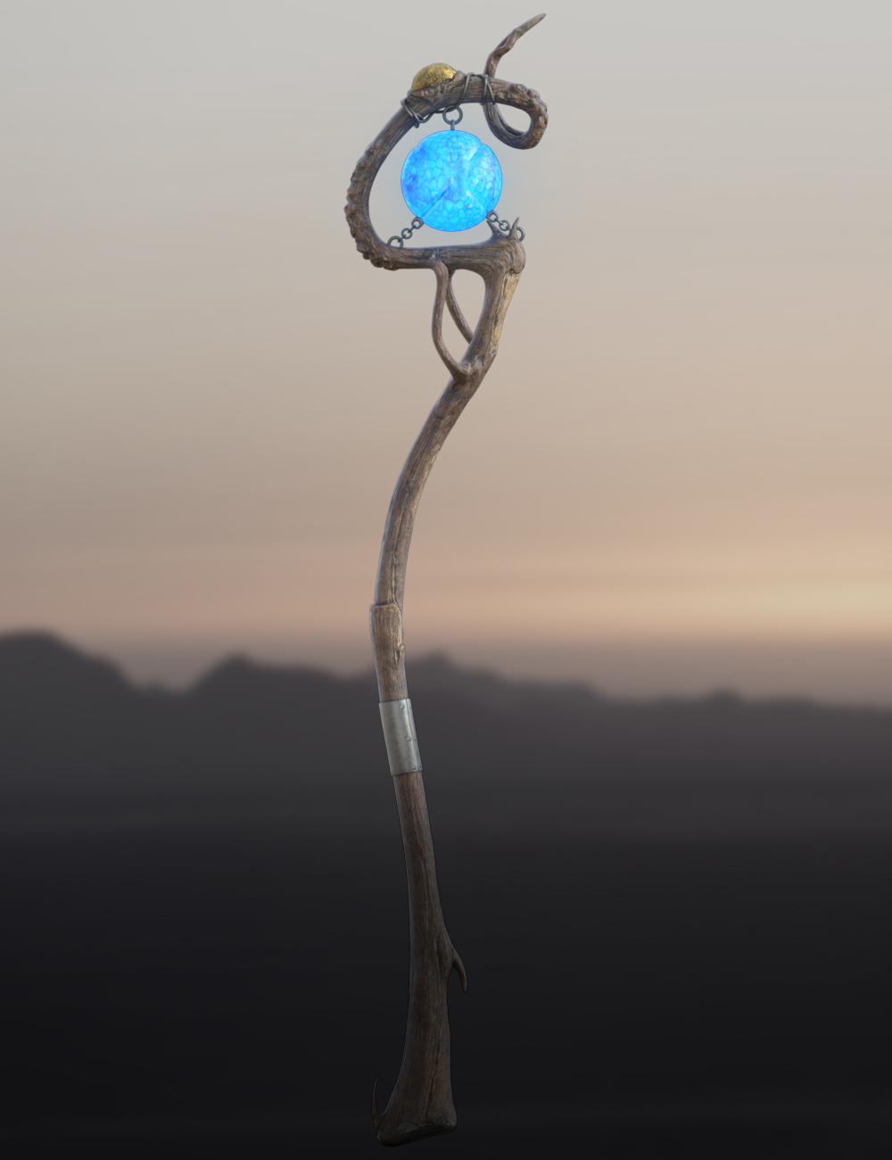 Wizard Stick Wizard Stick by: fjaa3d, 3D Models by Daz 3D