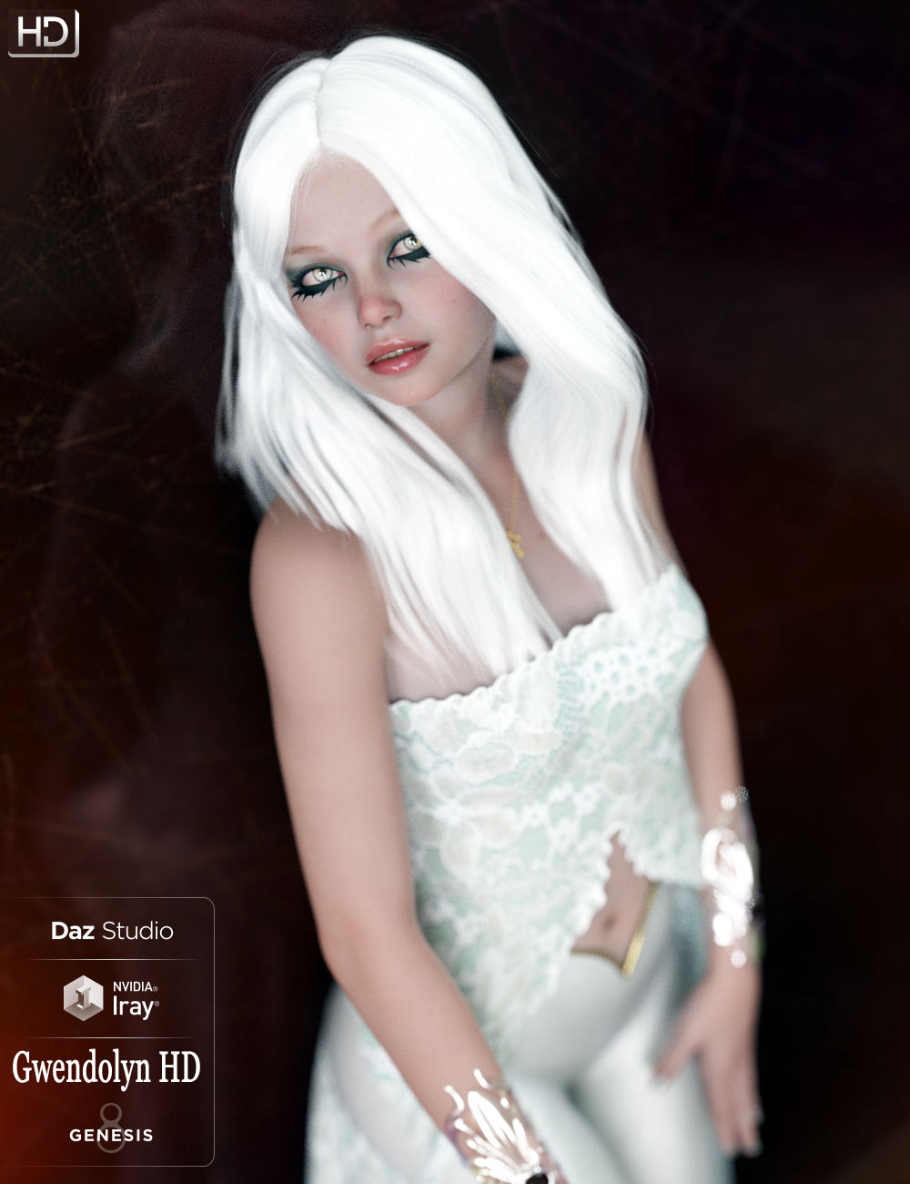 Gwendolyn HD For Genesis 8 Female by: iSourceTextures, 3D Models by Daz 3D